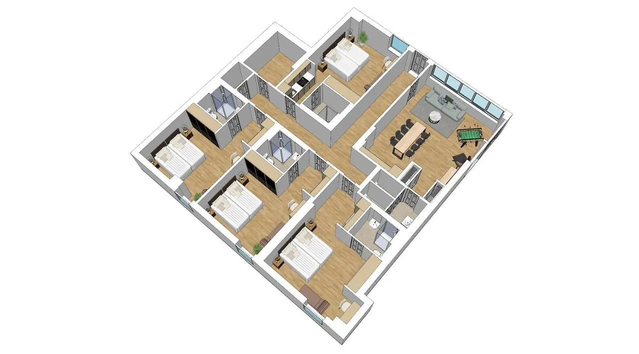Flatista Homes - Aubing Munich 0*,  Germany